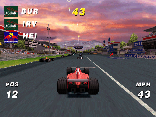 Formula One Arcade screenshot 3 for Playstation